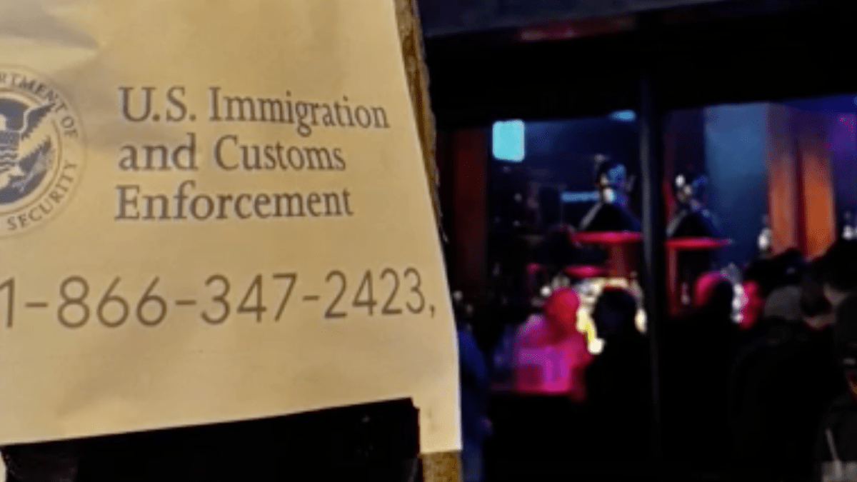 ICE signs posted along Santa Monica Boulevard in West Hollywood causing major concern